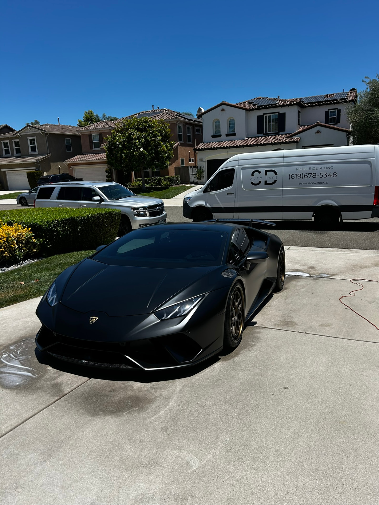 Lamborghini Huracán after paint enhancement